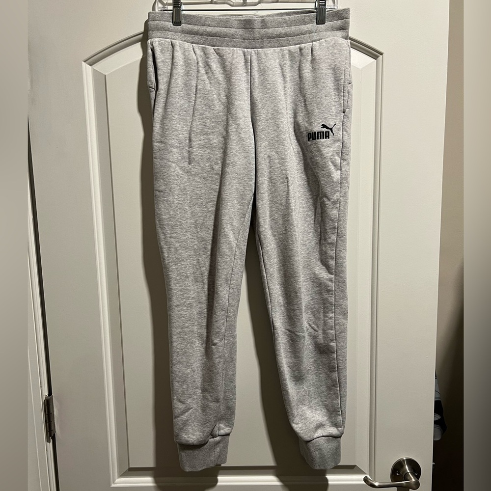 Puma Light Gray Joggers